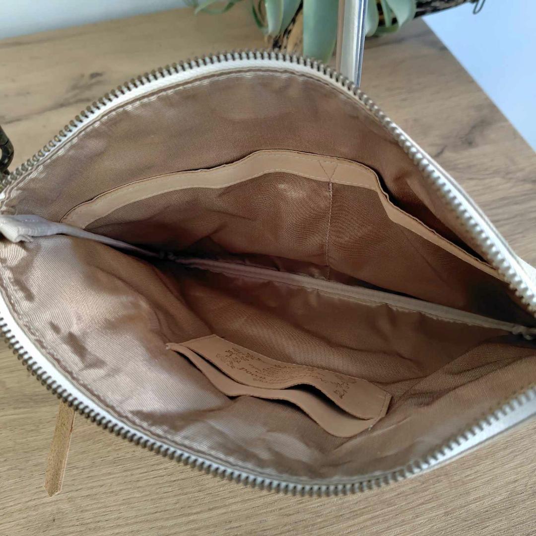 ミナペルホネン/フォレストウェーブ×アネモネ　カーキ/サコッシュ