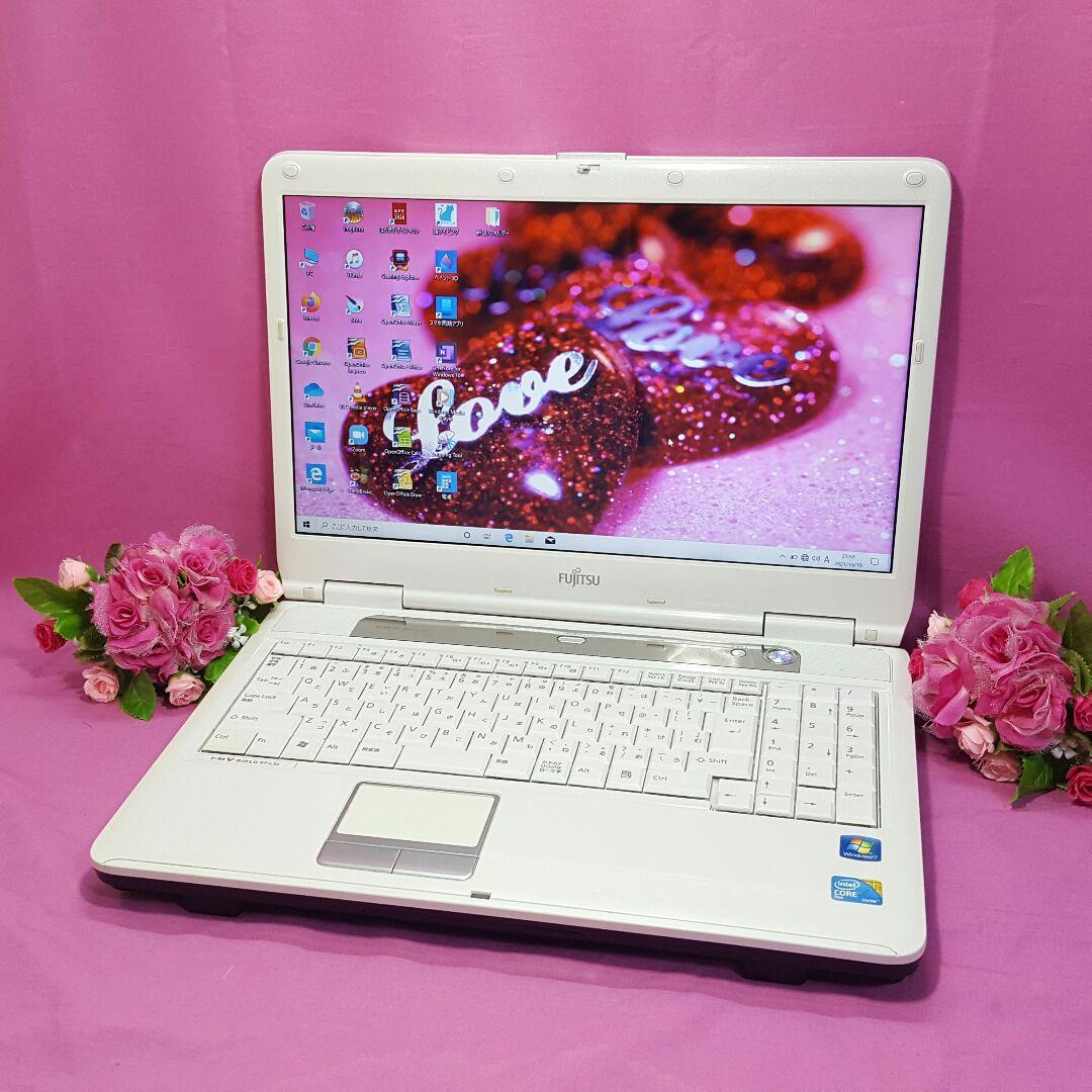 ❀最新Win10❀BIBLO❇Core-2！テンキ❀メモリ4G&大容量320G