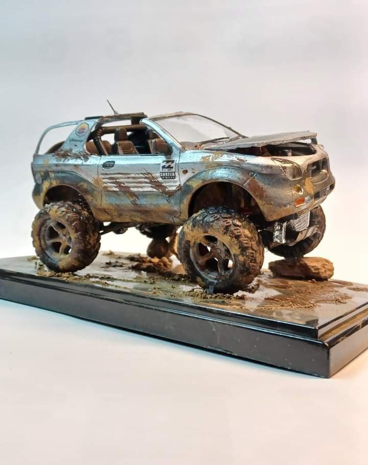 【大幅値下げ】ISUZUVehiCROSSプラモ完成品1/24 タルガトップ仕様