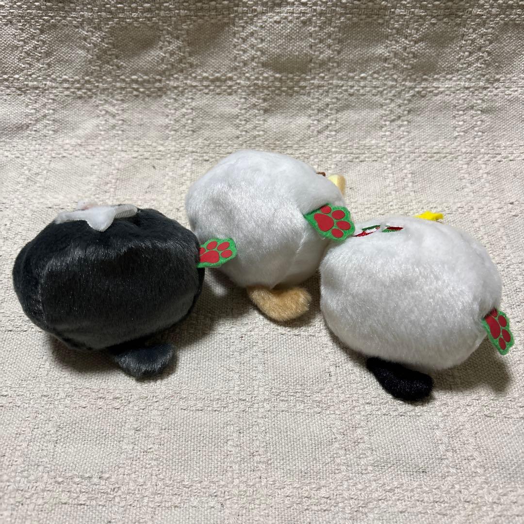 ねこだんご　クリスマスねこだんご　サンタ　トナカイ　ツリー　3点セット　三英貿易