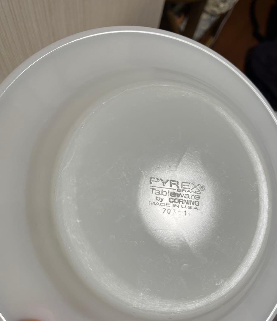 PYREX パイレックス　プレート3枚　デザートボウル3枚　カップ3個セット