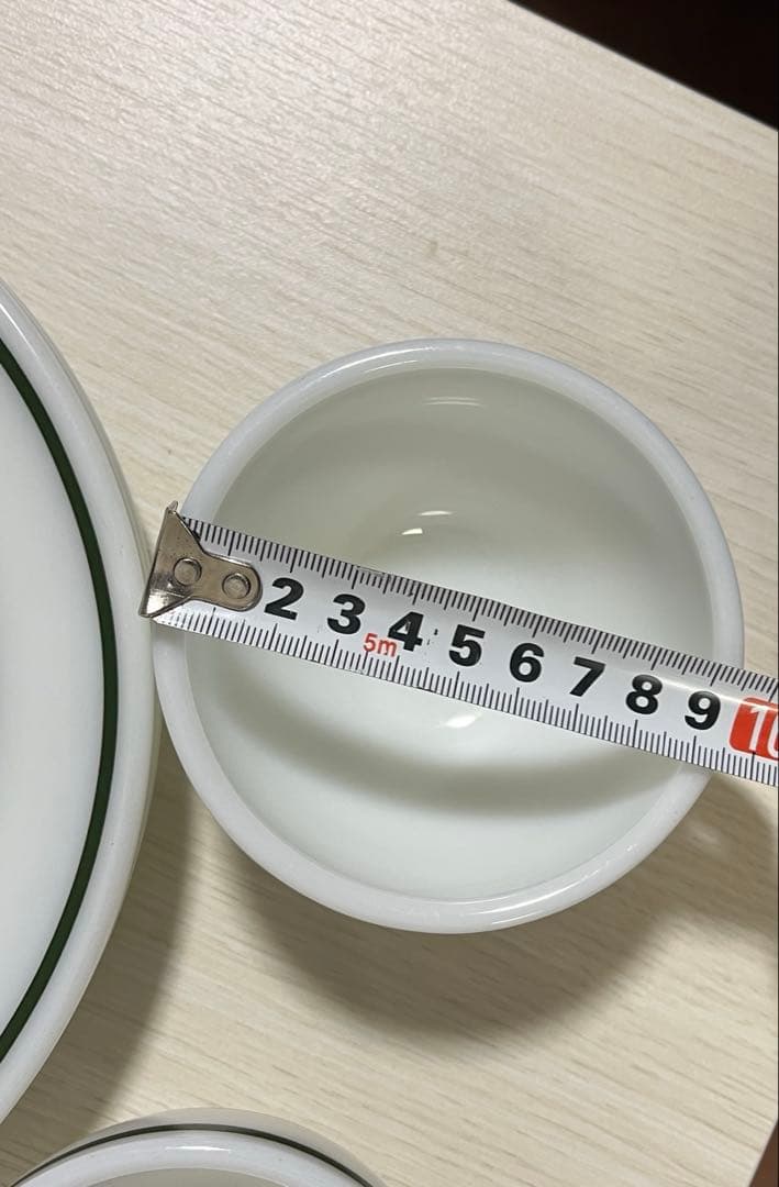 PYREX パイレックス　プレート3枚　デザートボウル3枚　カップ3個セット