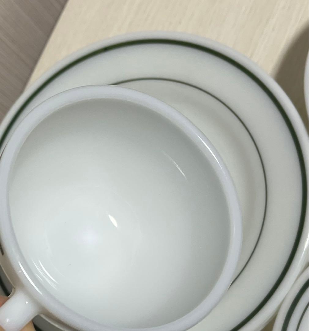 PYREX パイレックス　プレート3枚　デザートボウル3枚　カップ3個セット