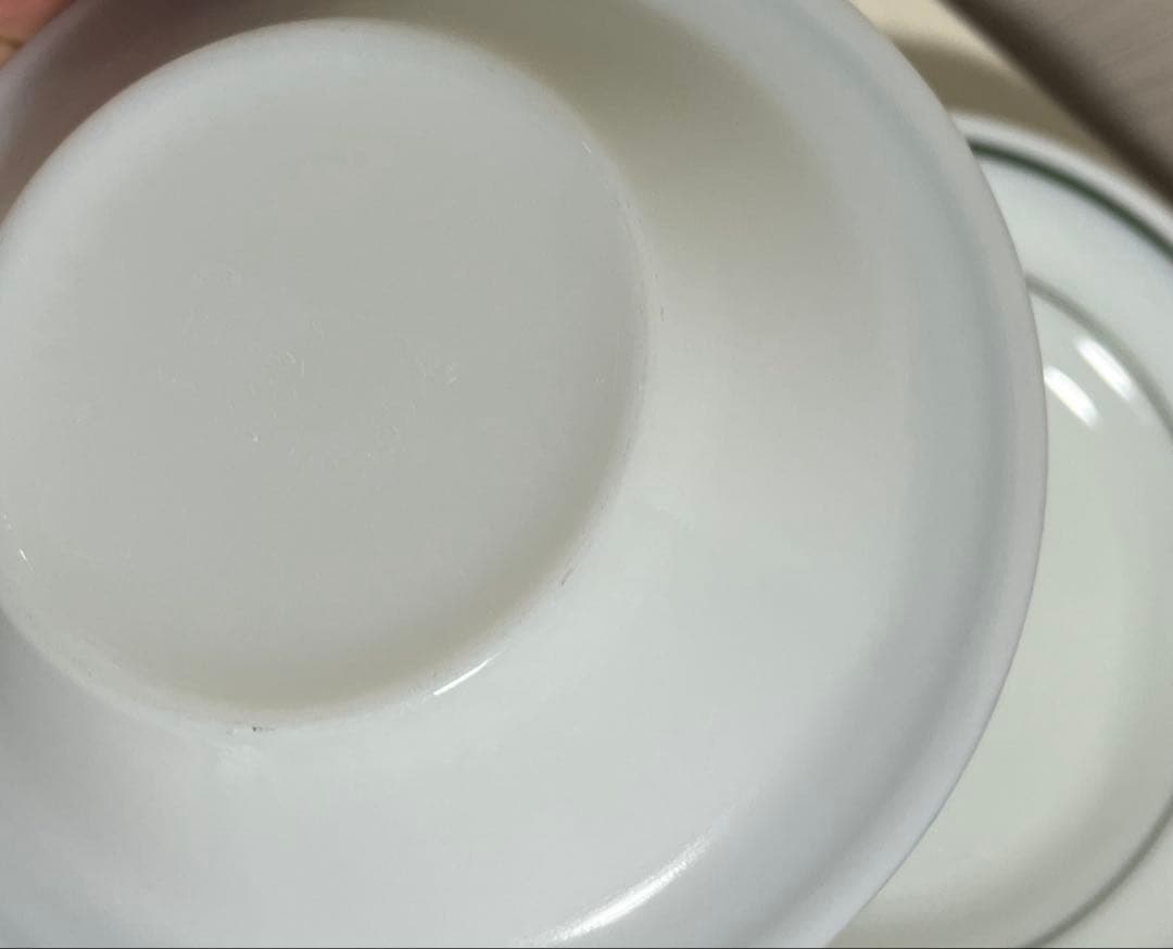 PYREX パイレックス　プレート3枚　デザートボウル3枚　カップ3個セット