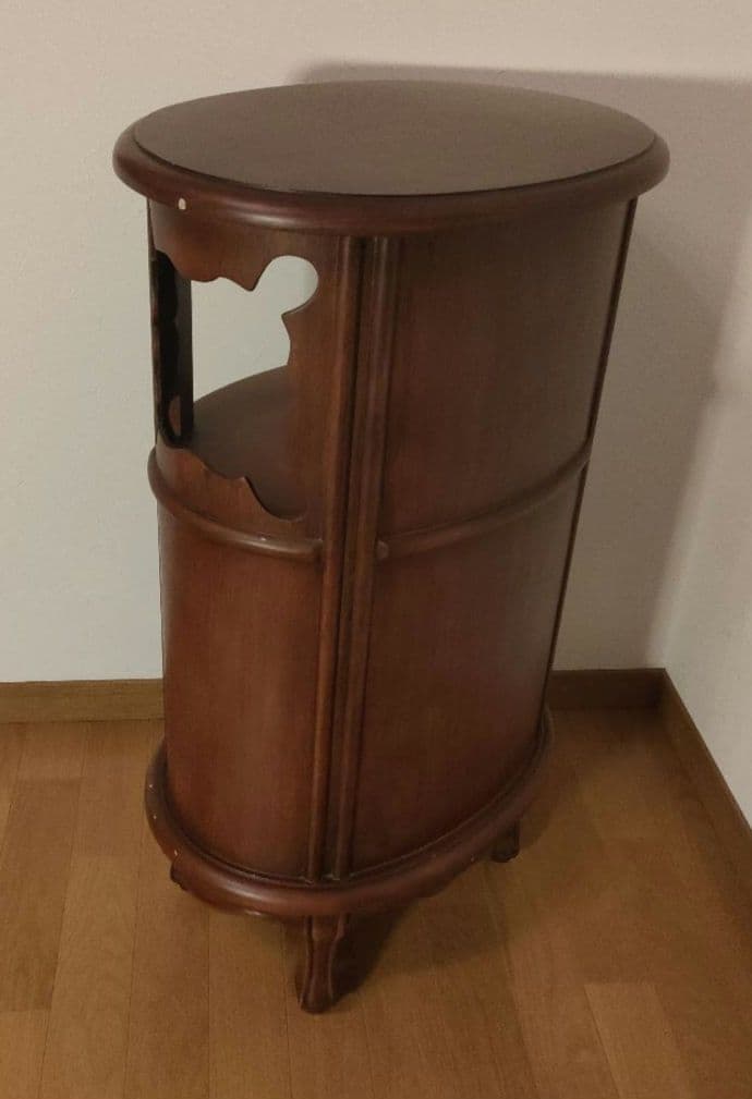 アンティーク チェスト 幅45cm ブラウン 木製 コーナーラック