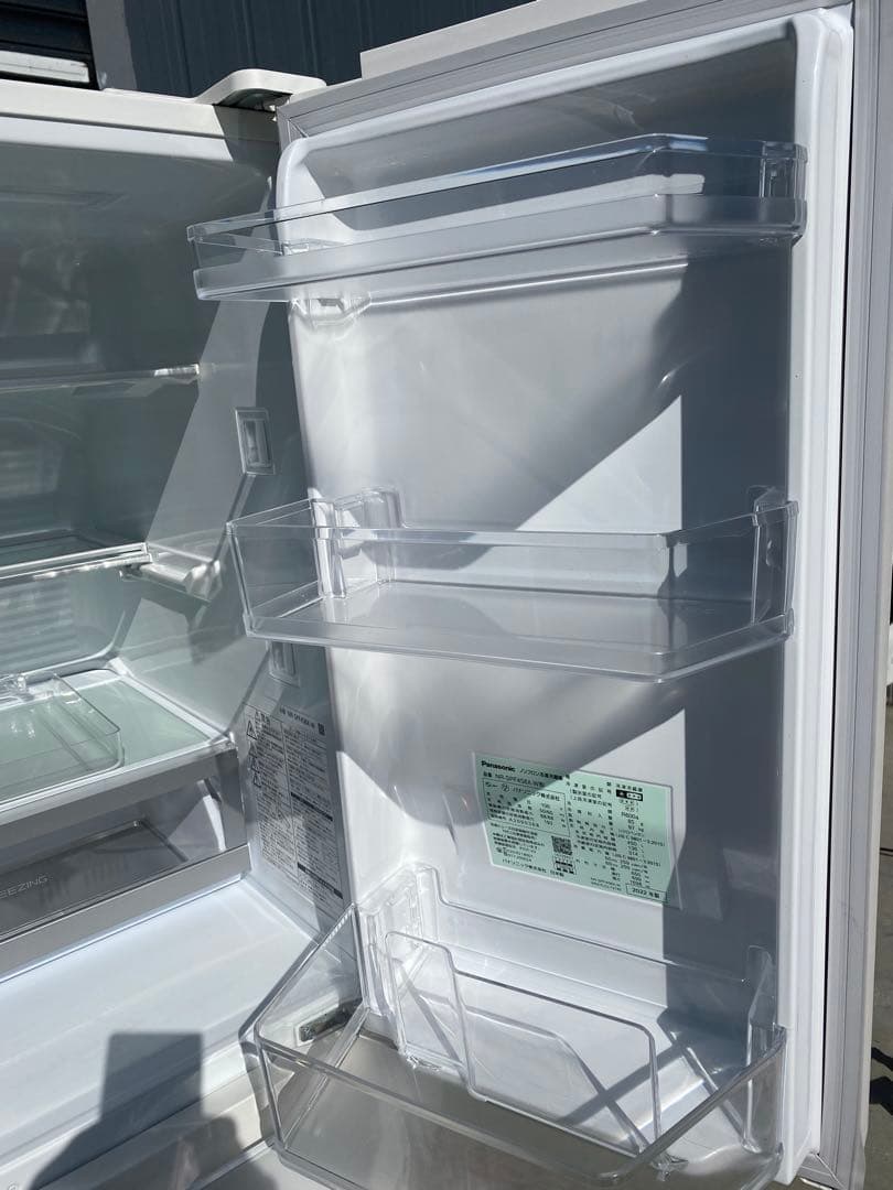 パナソニック6ドア冷蔵庫 450L 2022年製 NR-SPF458X-W