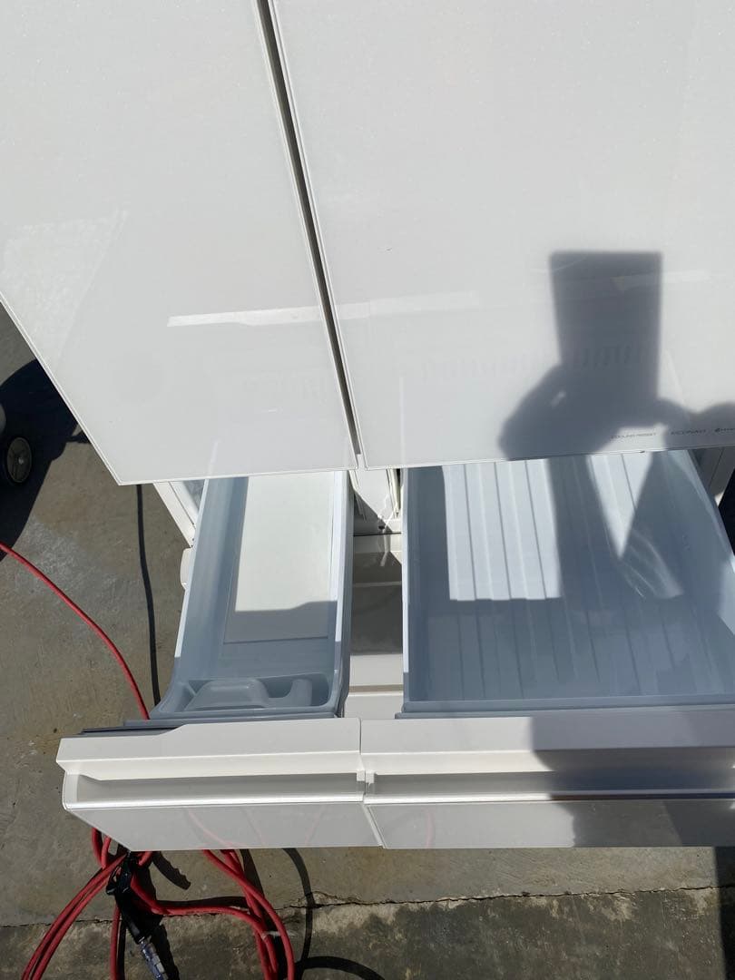 パナソニック6ドア冷蔵庫 450L 2022年製 NR-SPF458X-W