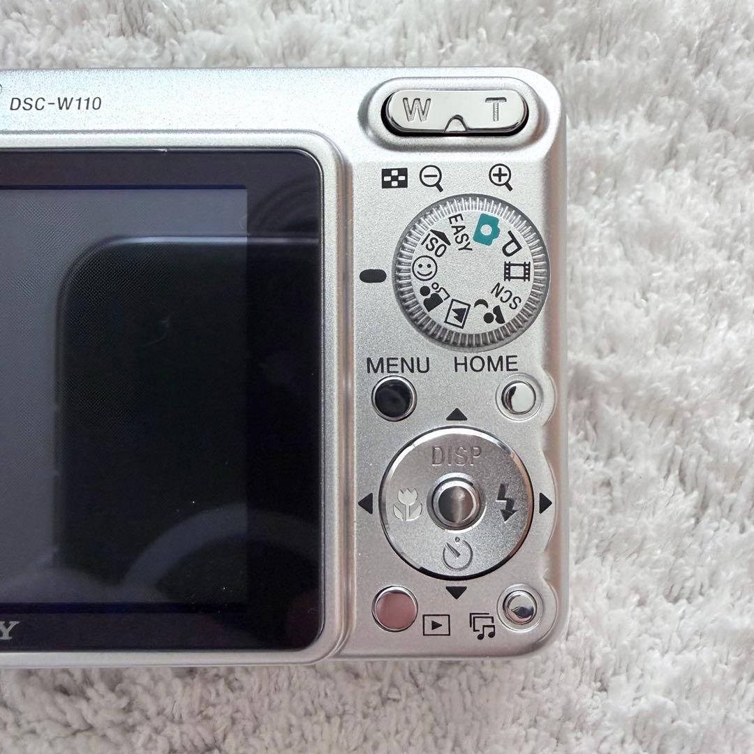 【動作確認済】SONY ソニー Cyber-Shot DSC-W110 シルバー