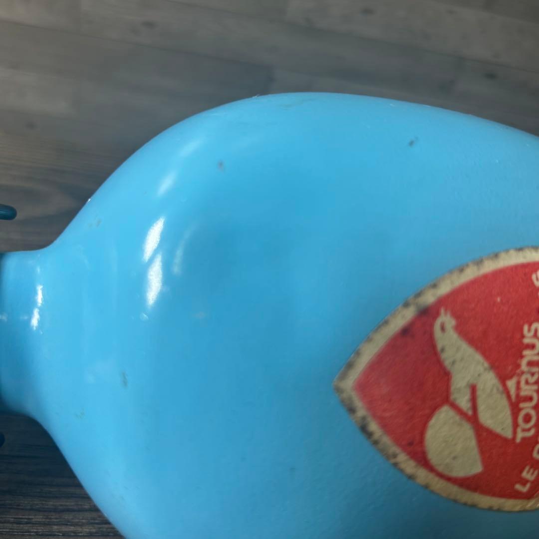 旧ラベル500mlグランテトラ LE GRAND TETRAS アルミ水筒 水色