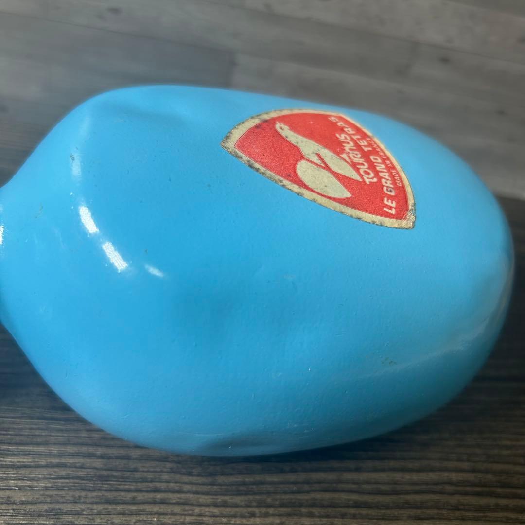 旧ラベル500mlグランテトラ LE GRAND TETRAS アルミ水筒 水色