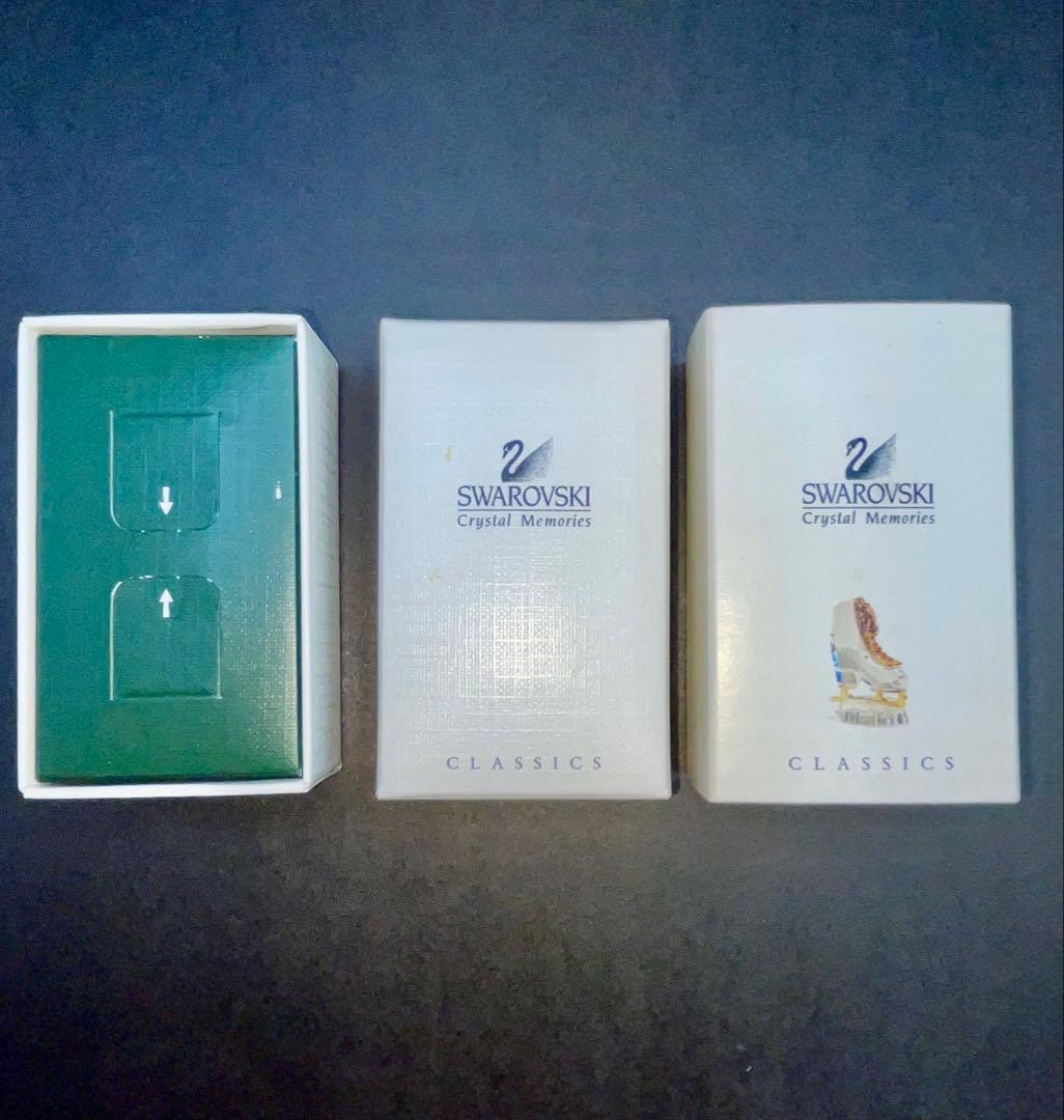 スワロフスキー 2点アイススケート&プレゼントBOX 1999年
