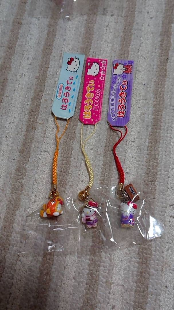 た*し様 ご当地ハローキティ ストラップセット 12個　Ａ