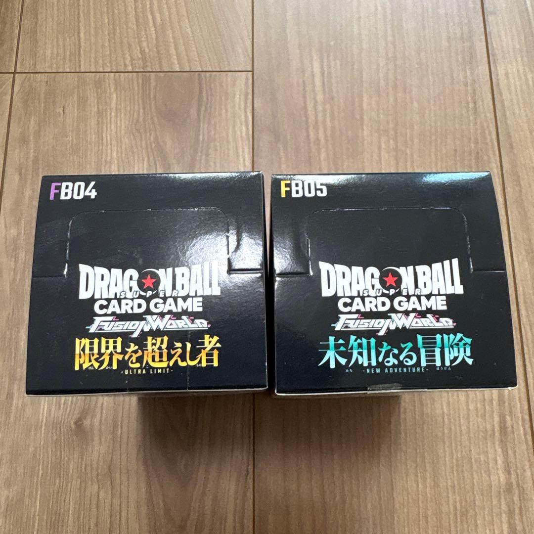 ドラゴンボール　フュージョンワールド　限界を越えし者　未知なる冒険　テープ付き