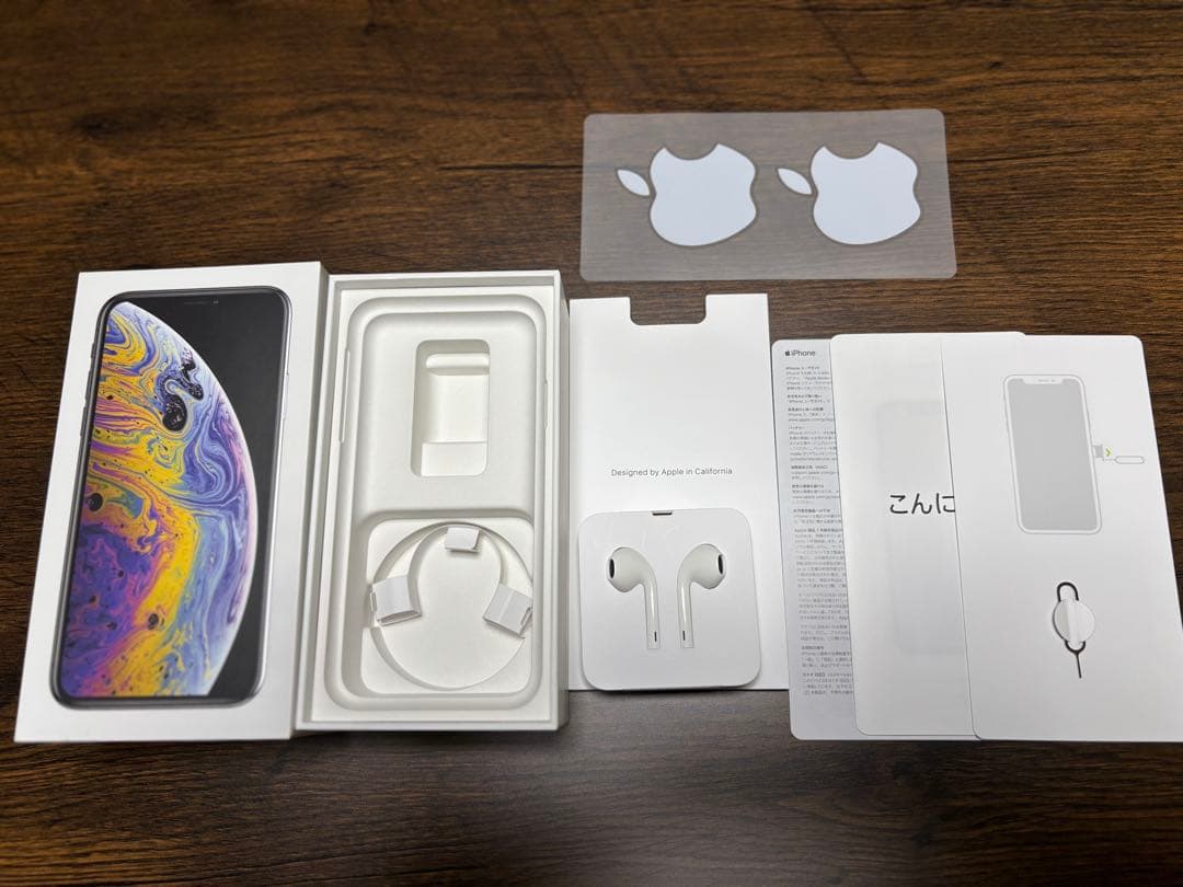 【値下げ】Apple iPhone Xs 64GB シルバー 美品 SIMフリー
