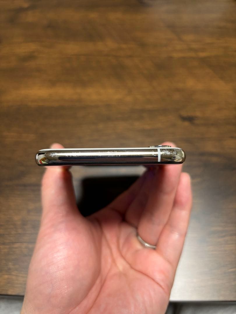【値下げ】Apple iPhone Xs 64GB シルバー 美品 SIMフリー