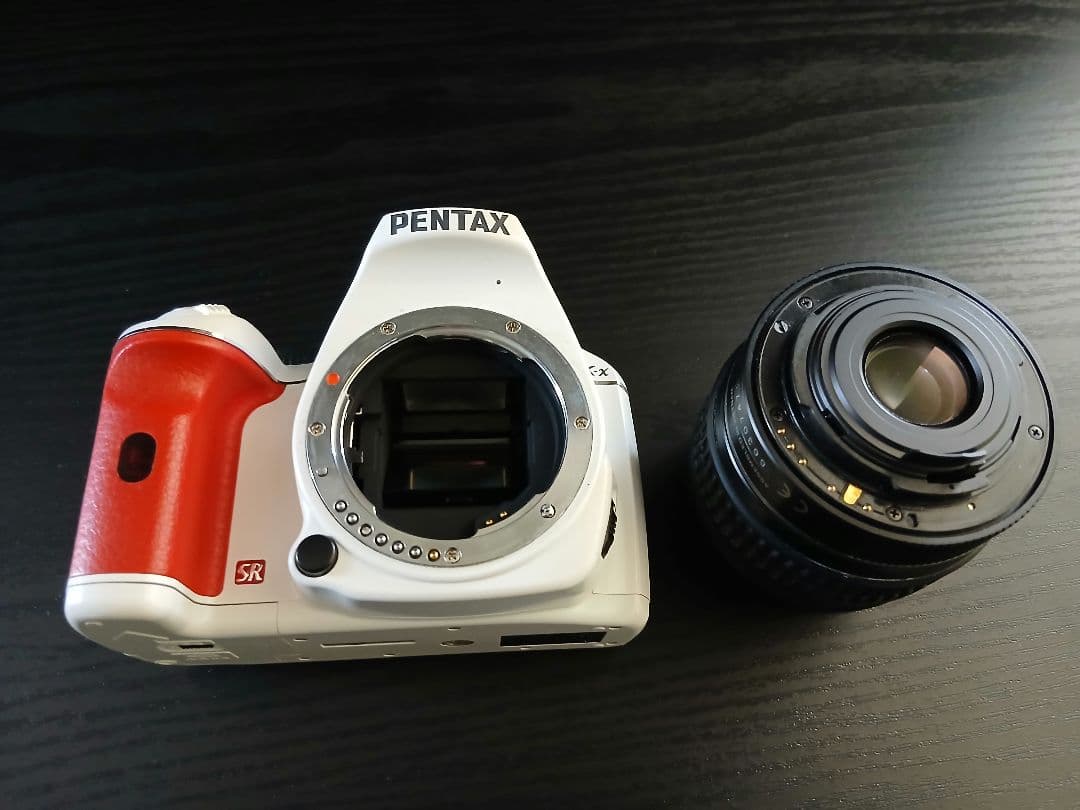 PENTAX K-x ホワイト撮影ok　SDカード付き