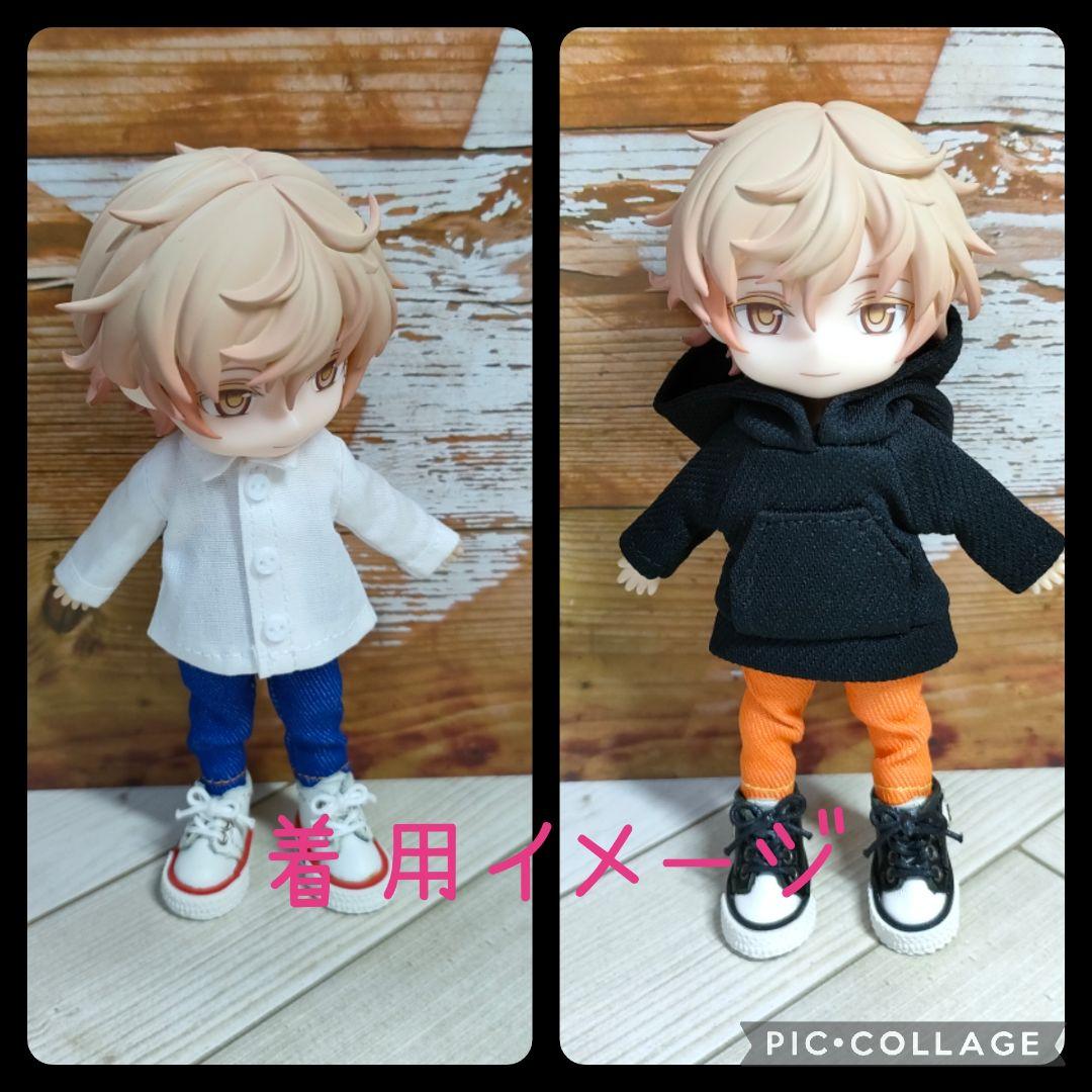 受注生産カラーデニム　スキニーパンツ☆ねんどろいどどーる服