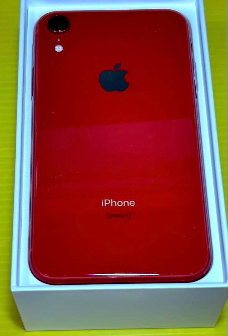 iPhone XR（64GBモデル）／レッド／本体のみ