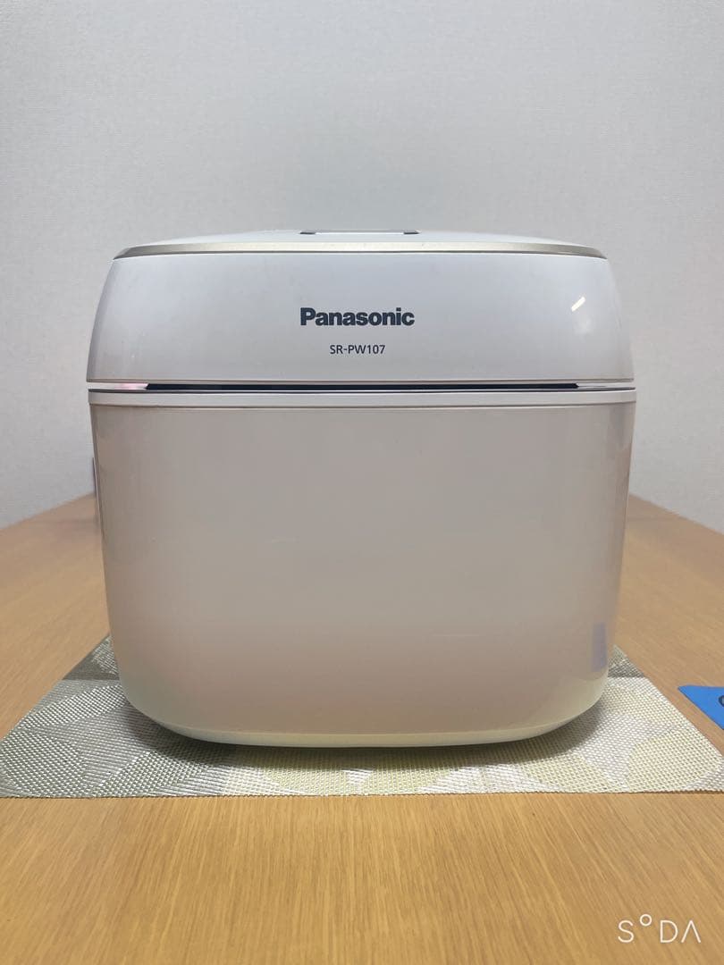 良品 Panasonic SR-PW107 圧力IH炊飯器5.5合炊き ホワイト