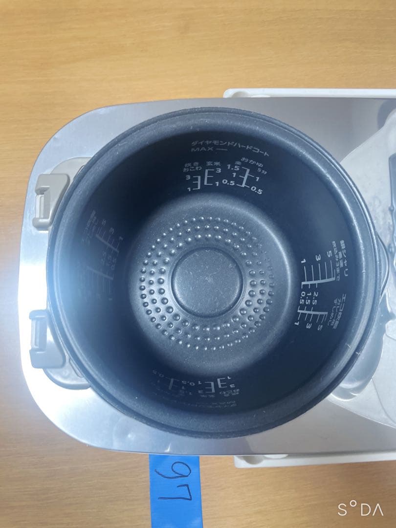 良品 Panasonic SR-PW107 圧力IH炊飯器5.5合炊き ホワイト