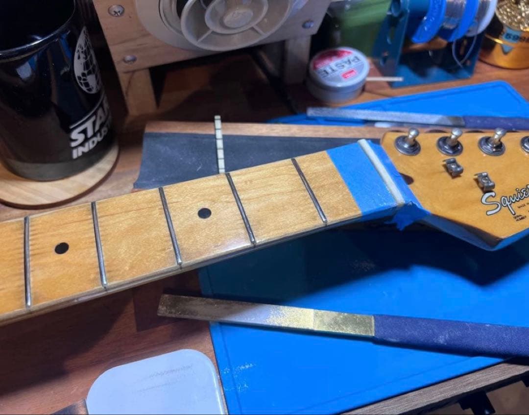 1989年製 Squier スクワイヤー ストラトキャスター メンテ済み