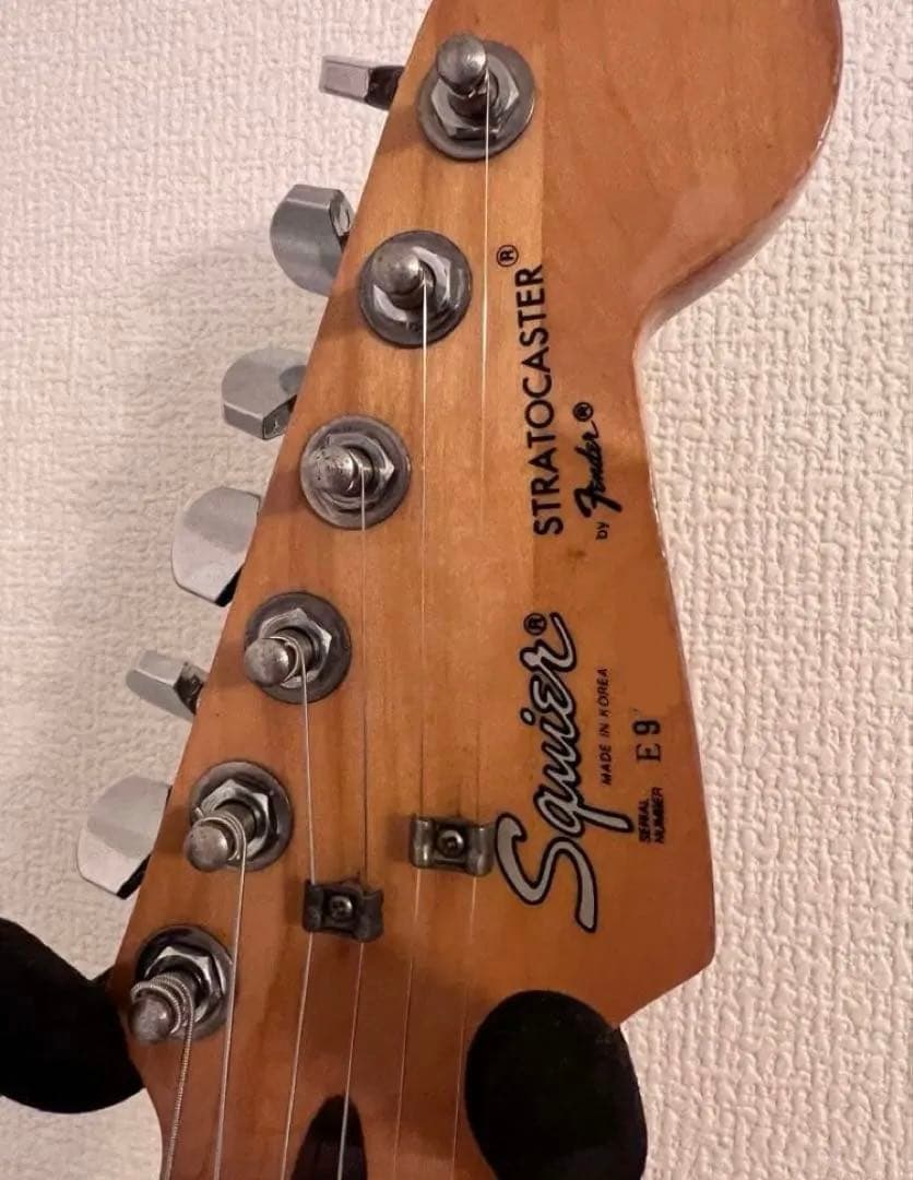 1989年製 Squier スクワイヤー ストラトキャスター メンテ済み