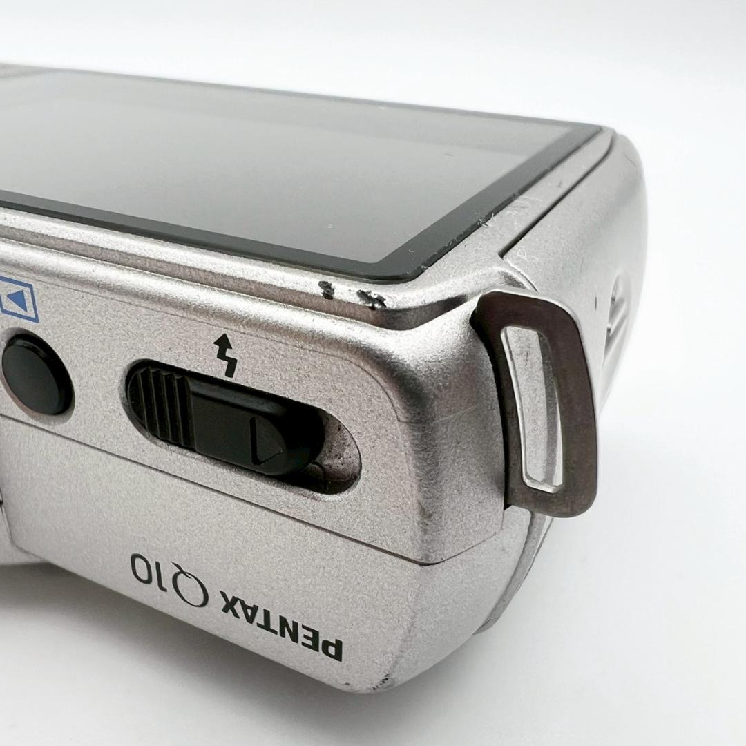 【完動品】PENTAX Q10 ミラーレス一眼 ボディ シルバー 動作確認済