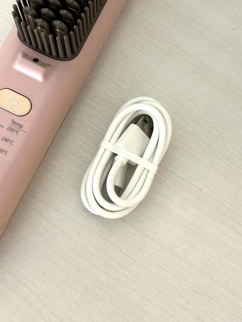 SOSEKI BEAUTY ブラシヘアアイロン ピンク