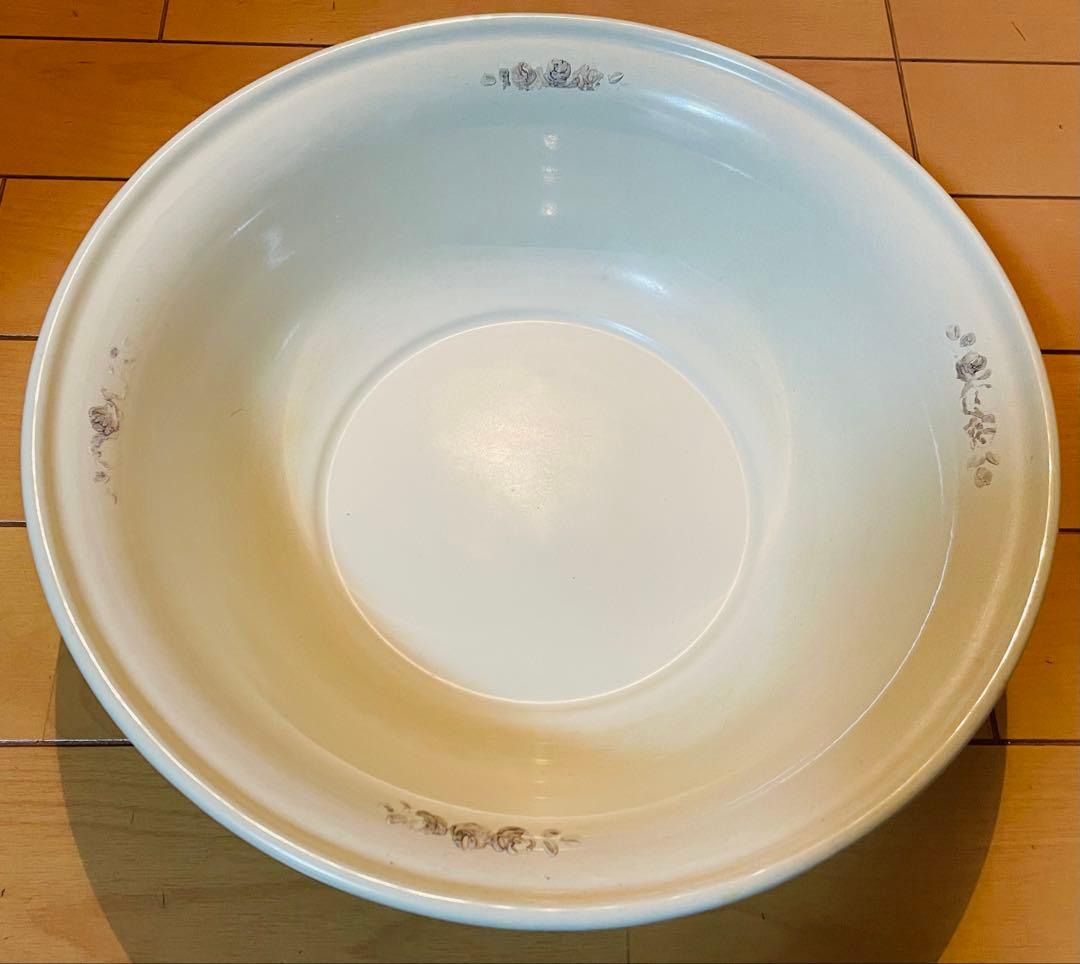 お値下げ中❣️イマンホーローたらい＆アミナ洗面器