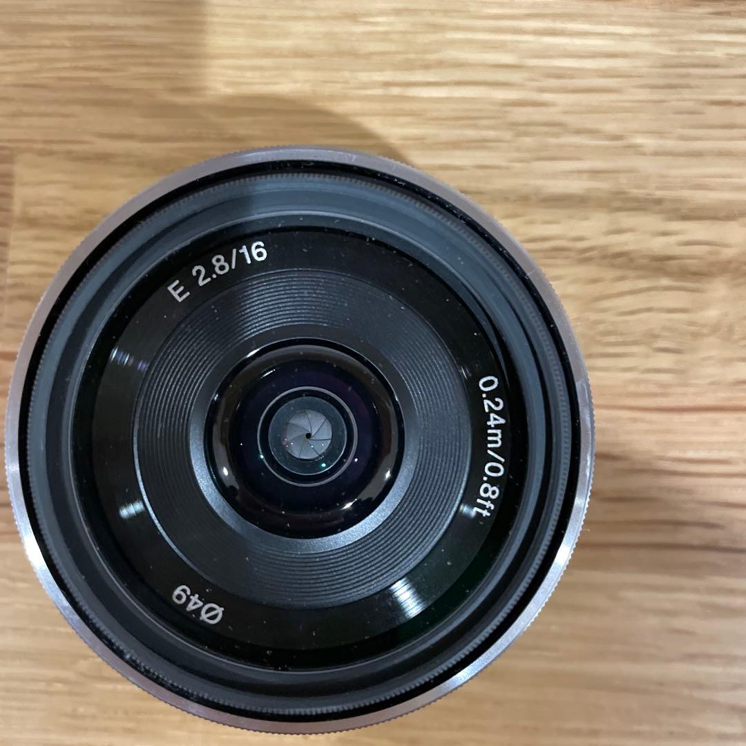 SONY E 2.8/16 単焦点レンズ