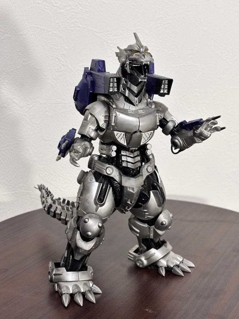 アオシマ ゴジラ×メカゴジラ MFS-3 3式機龍 プラモデル 塗装済み完成品
