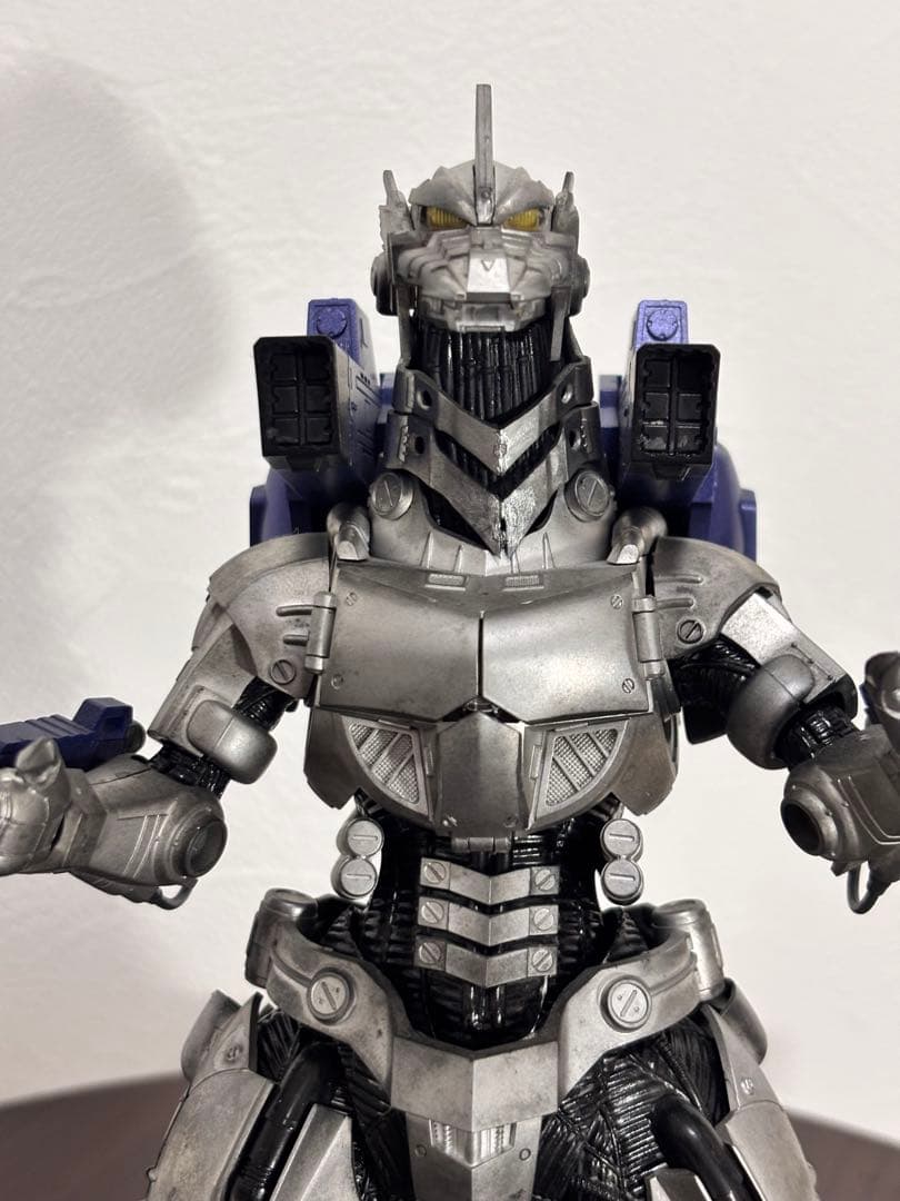 アオシマ ゴジラ×メカゴジラ MFS-3 3式機龍 プラモデル 塗装済み完成品