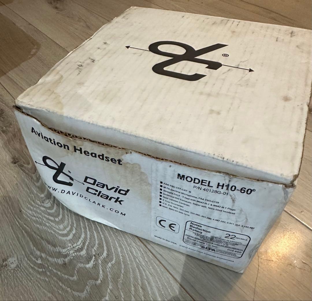 未使用品　米軍　実物　DAVID CLARK ヘッドセット H10-60