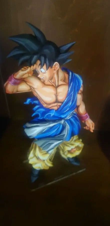 バイバイ悟空　リペイント道着破れver.　二次元彩色