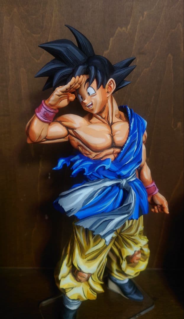 バイバイ悟空　リペイント道着破れver.　二次元彩色