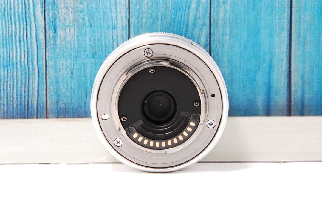 【返品保証】Nikon1 J4 標準レンズキットニコン Wi-Fi シルバー