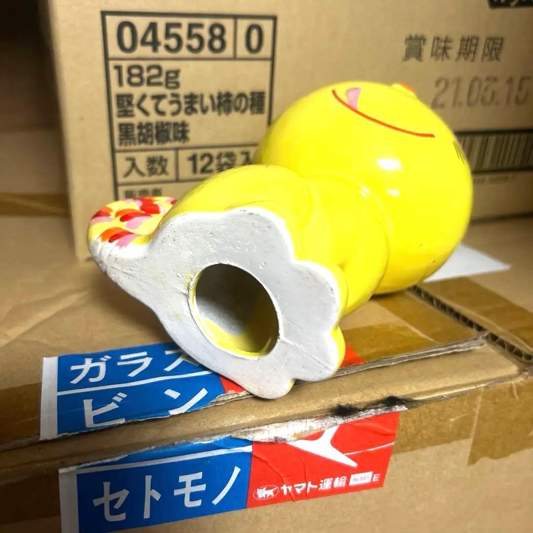 内藤ルネ　rune 陶器製貯金箱　レトロ