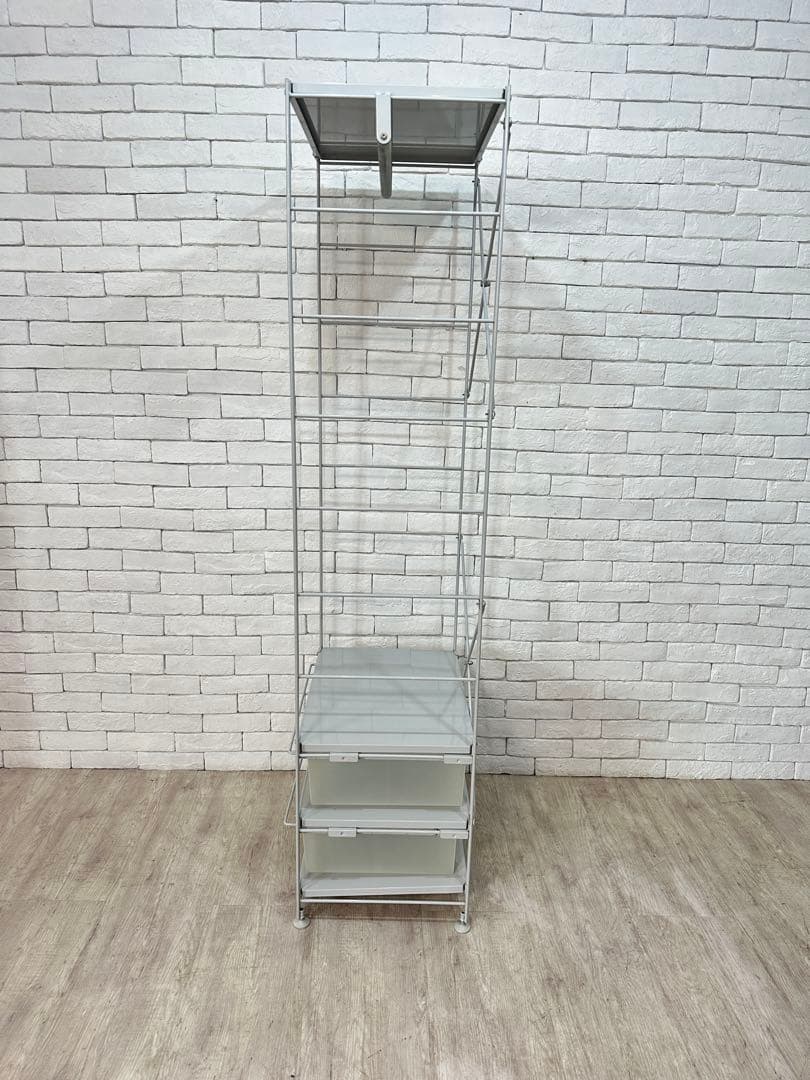 【家】無印良品　ワードローブ　ラック　棚