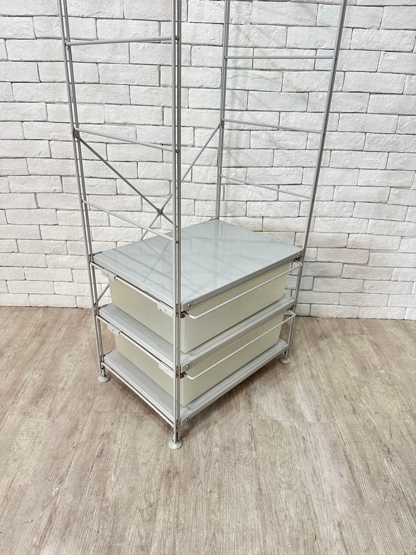 【家】無印良品　ワードローブ　ラック　棚