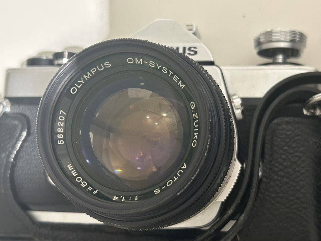 OLYMPUS OM-SYSTEM 50mm f/1.4 一眼レフカメラ