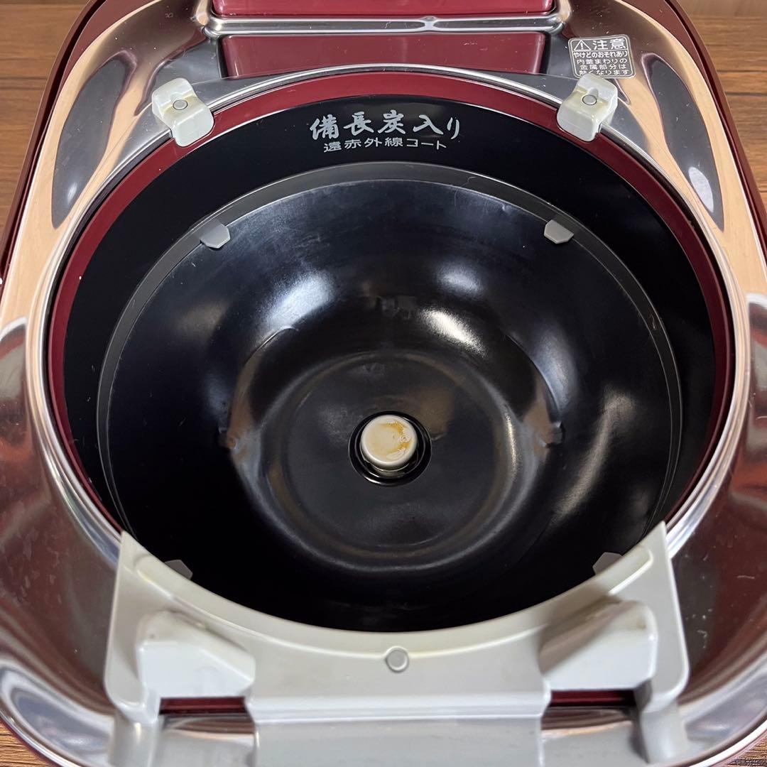 TOSHIBA RC-10VXH東芝真空圧力IH本丸釜炊飯器　5.5合　炊飯器