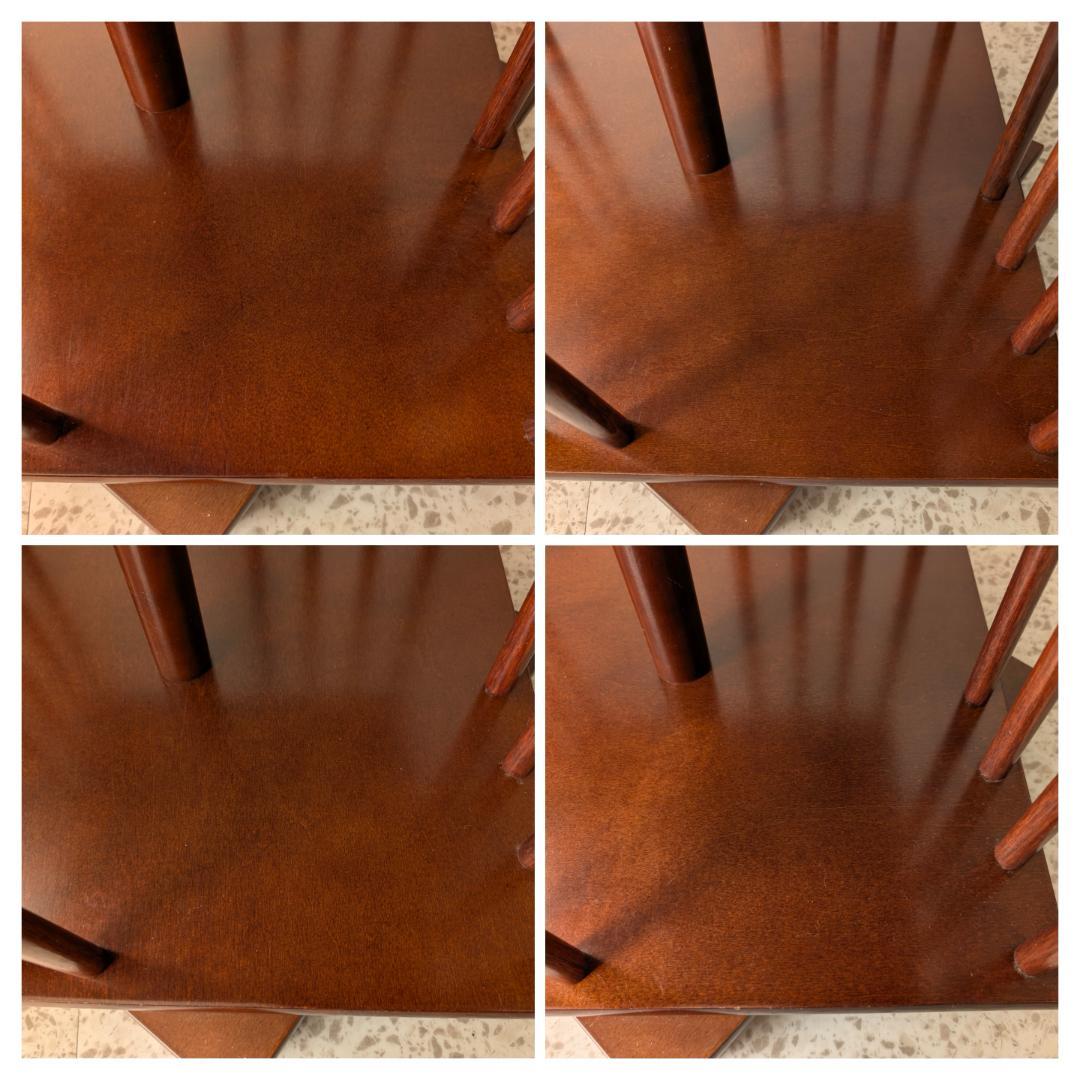 ビンテージ リボルビングブックケース ウッドシェルフ 飾り棚 回転式本棚 美品