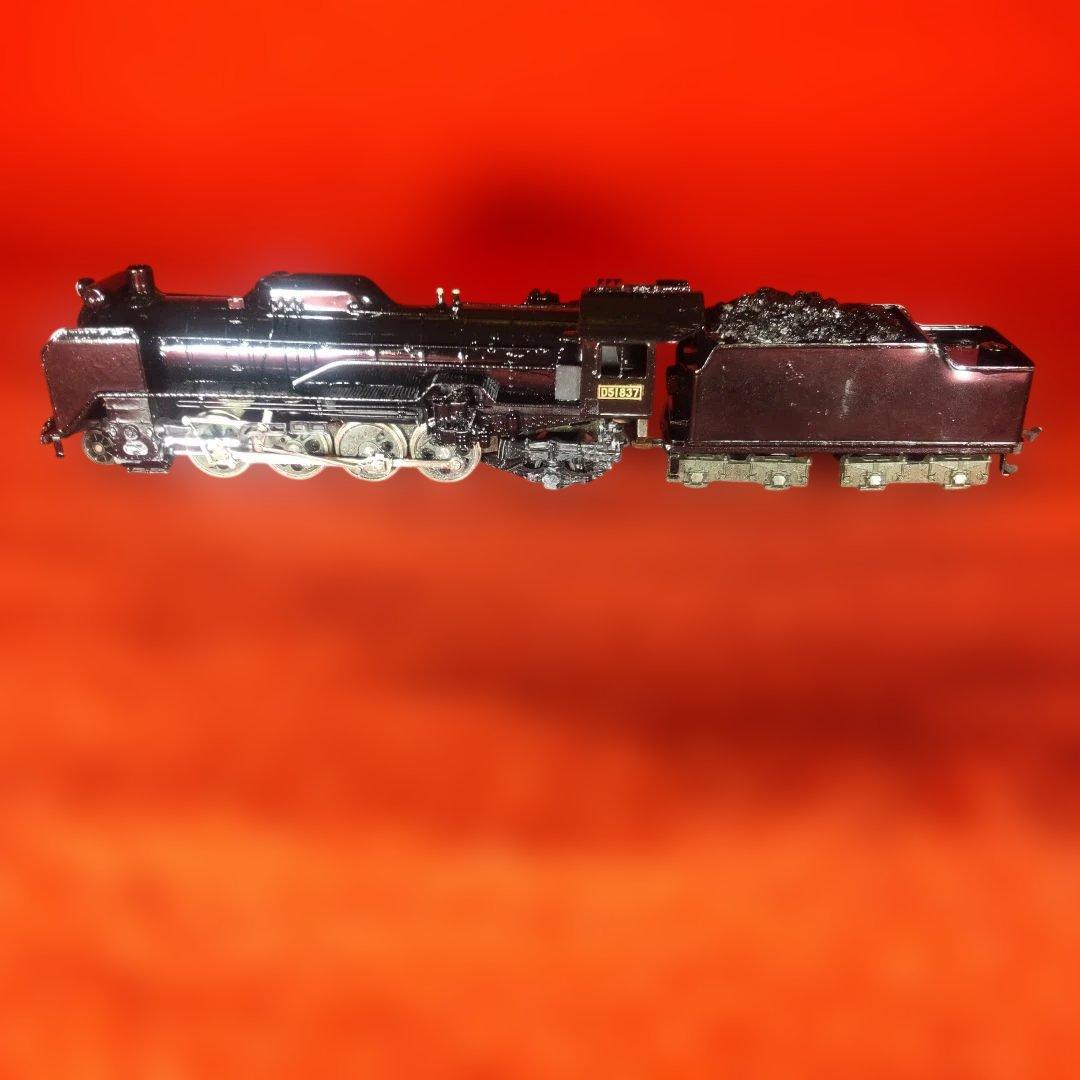 D51動作確認済み、蒸気機関車、HOゲージ