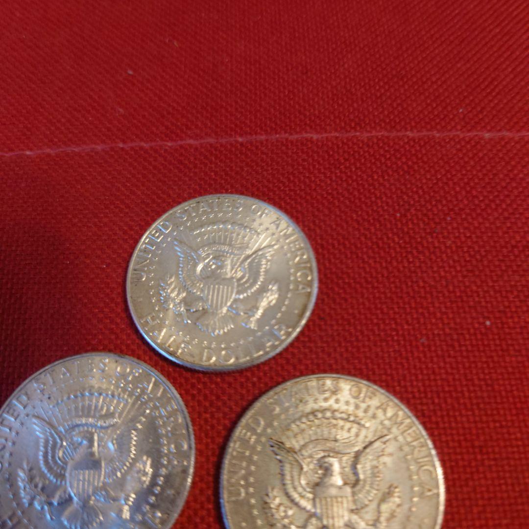 ば*ー様 1964 Kennedy Half Dollar 3枚セット