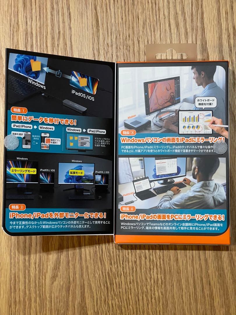j5 create JCH422 USB-C/USB-A PCクロスリンクハブ