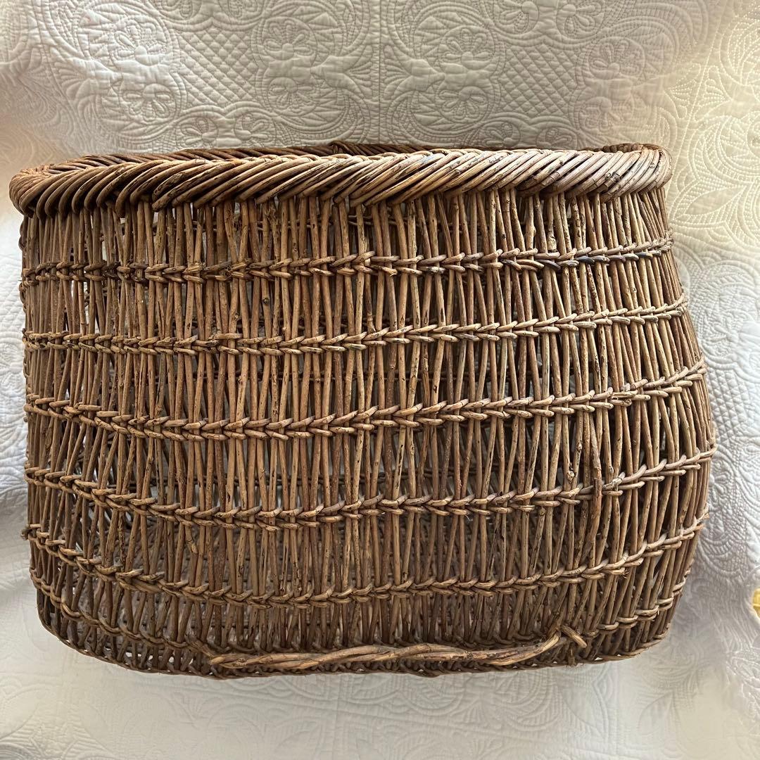 あけび籠✳︎ヴィンテージ　希少　古道具