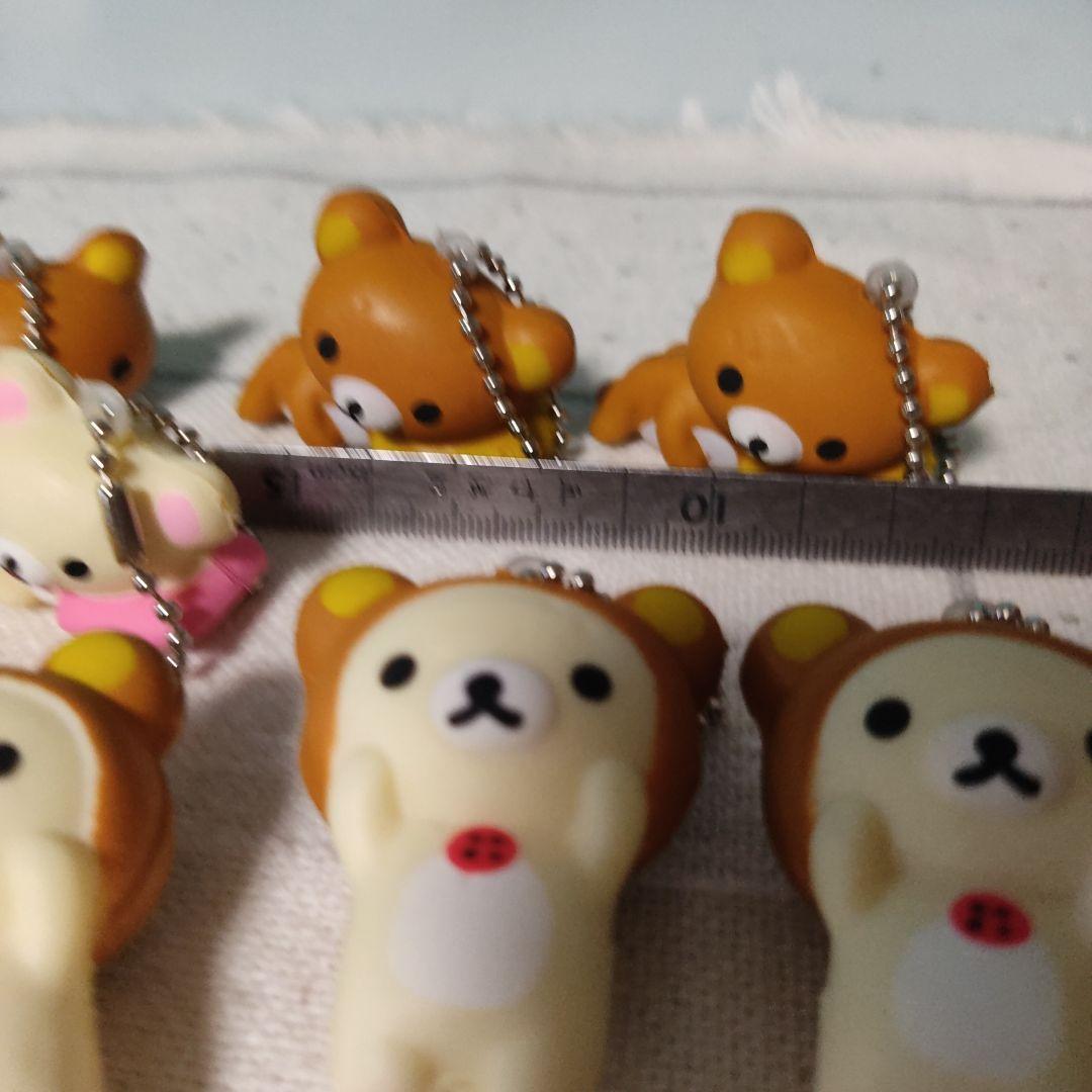 リラックマ　スクイーズ　マスコット　キーチェーン キーホルダー　フィギュア