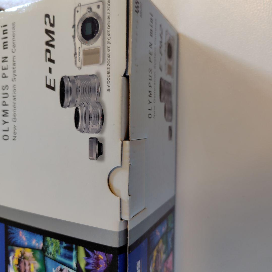 OLYMPUS PEN mini E-PM2、ダブルズームキット、軽量330g