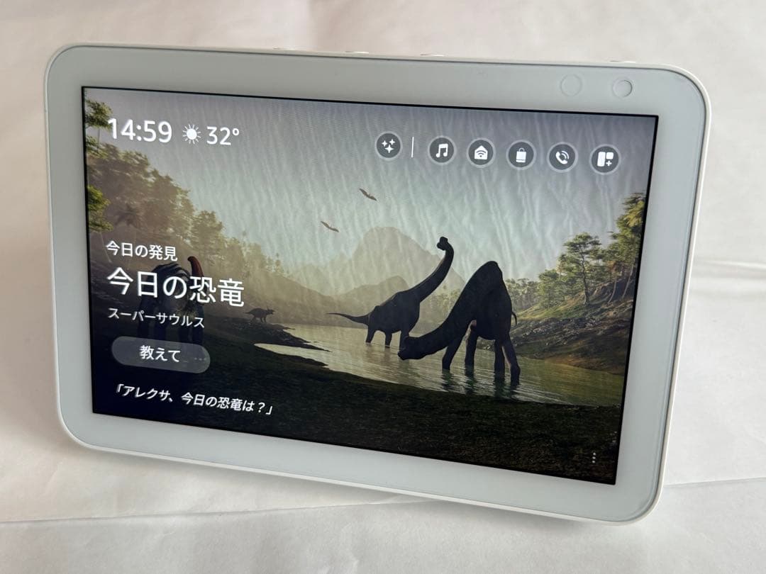e*u様 Amazon Echo Show 8第1世代 純正スタンド付き