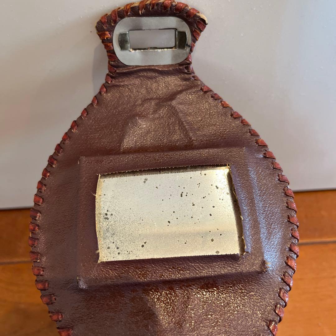 バッグ　革　ワシントン日本国内法種の保存法対象外　ココノオビアルマジロ　骨董